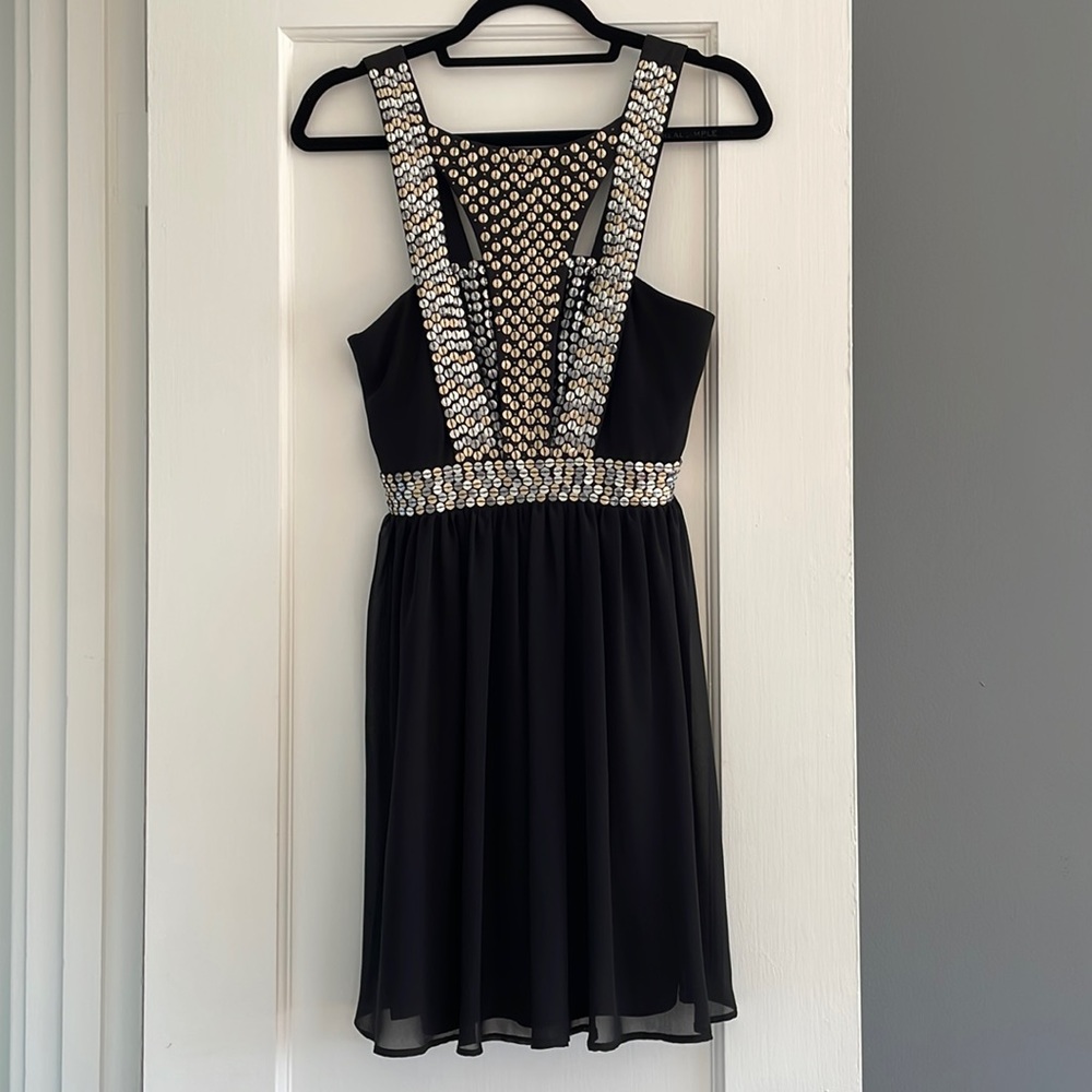 Black dress with sequin size M